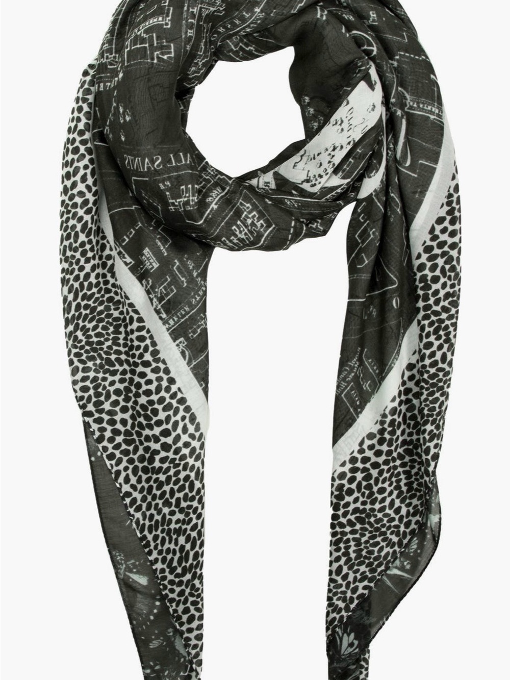 All Saints Spitalfields Large Square Scarf Nordstrom